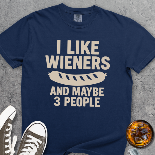 I Like Wieners Comfort Colors 1717 Tee