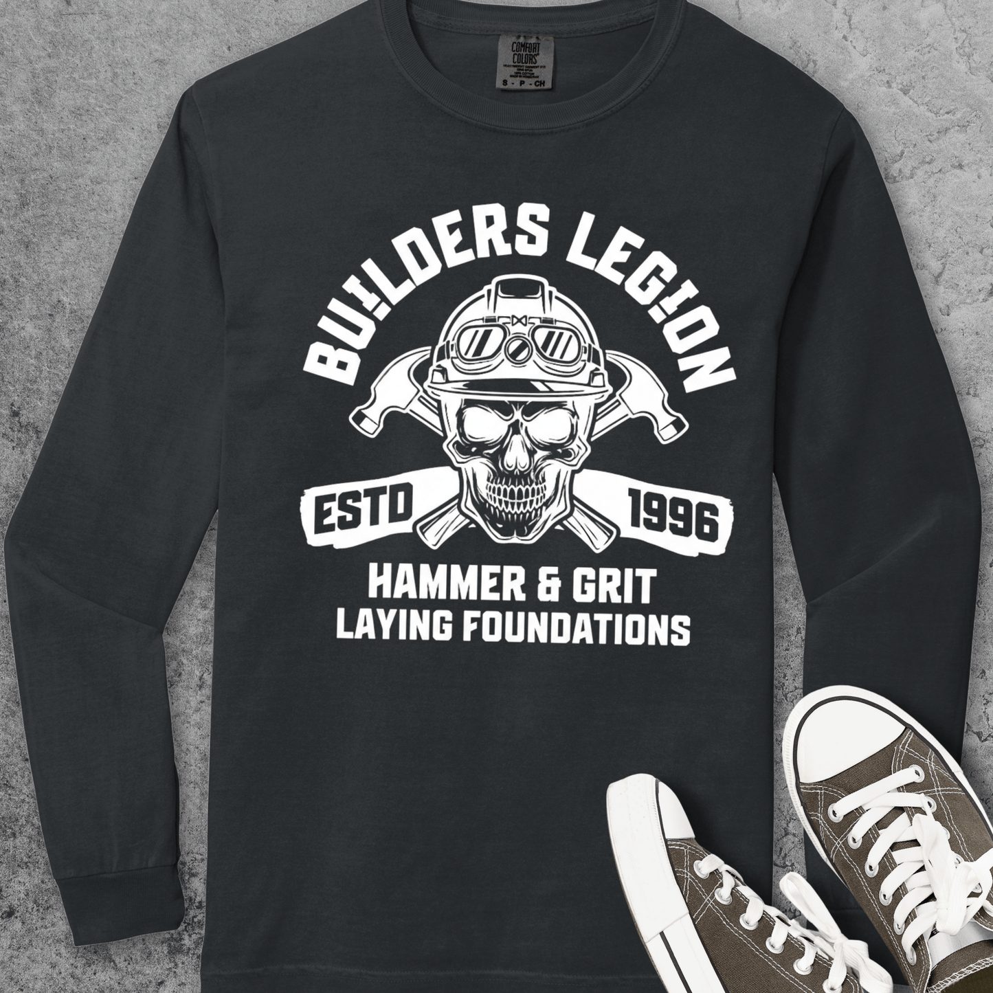 Builder Legion Comfort Colors Long-Sleeve