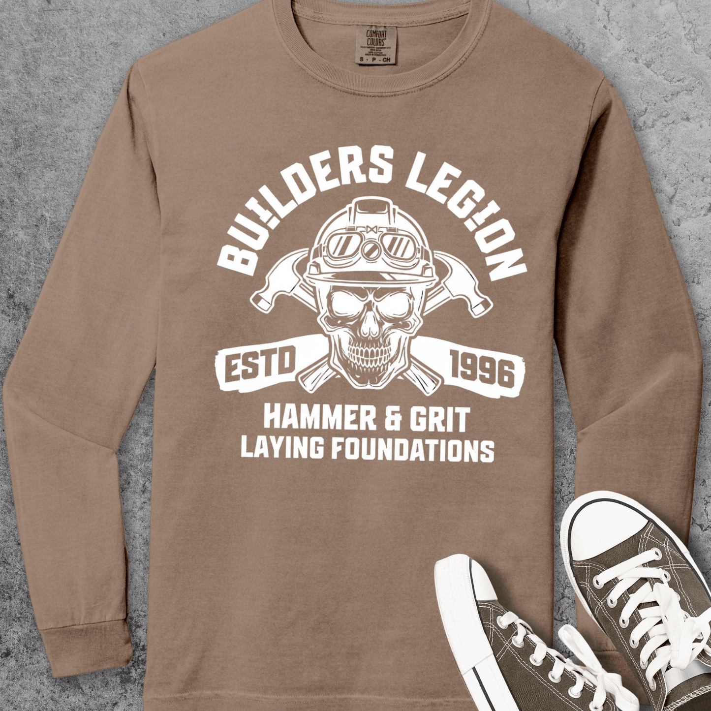 Builder Legion Comfort Colors Long-Sleeve