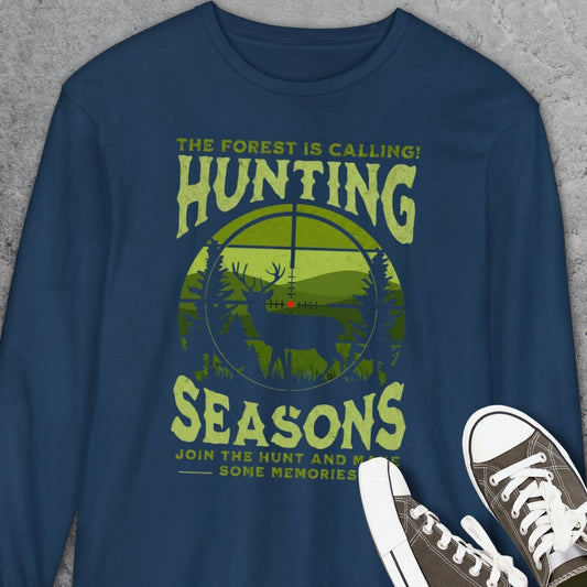 Forest Is Calling Hunting Comfort Colors Long-Sleeve