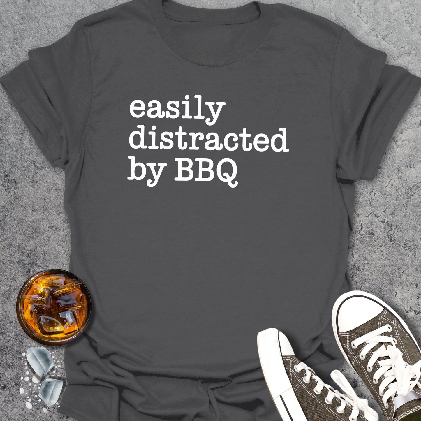 Easily Distracted By BBQ T-Shirt