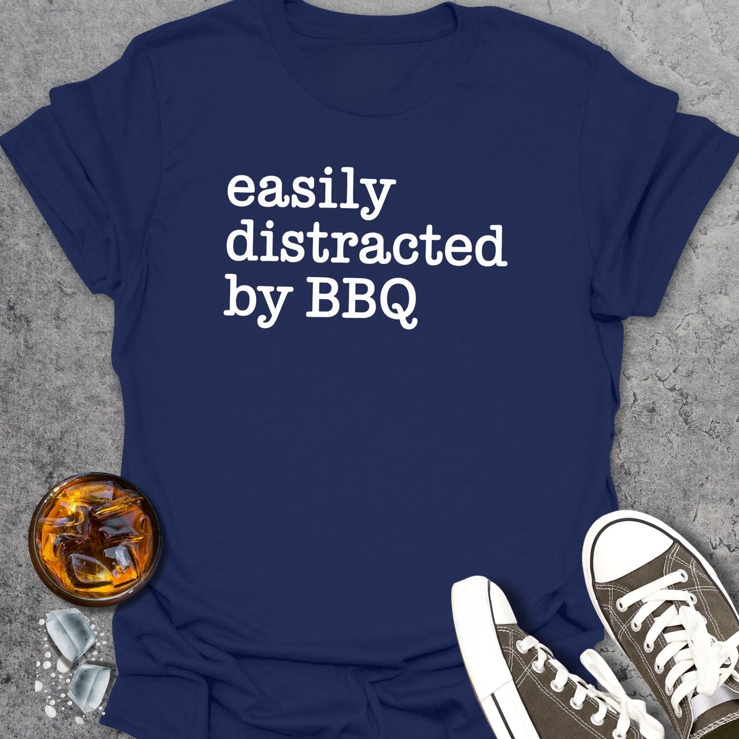 Easily Distracted By BBQ T-Shirt