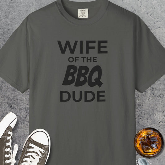 Wife Of The BBQ Dude personalized T-shirt