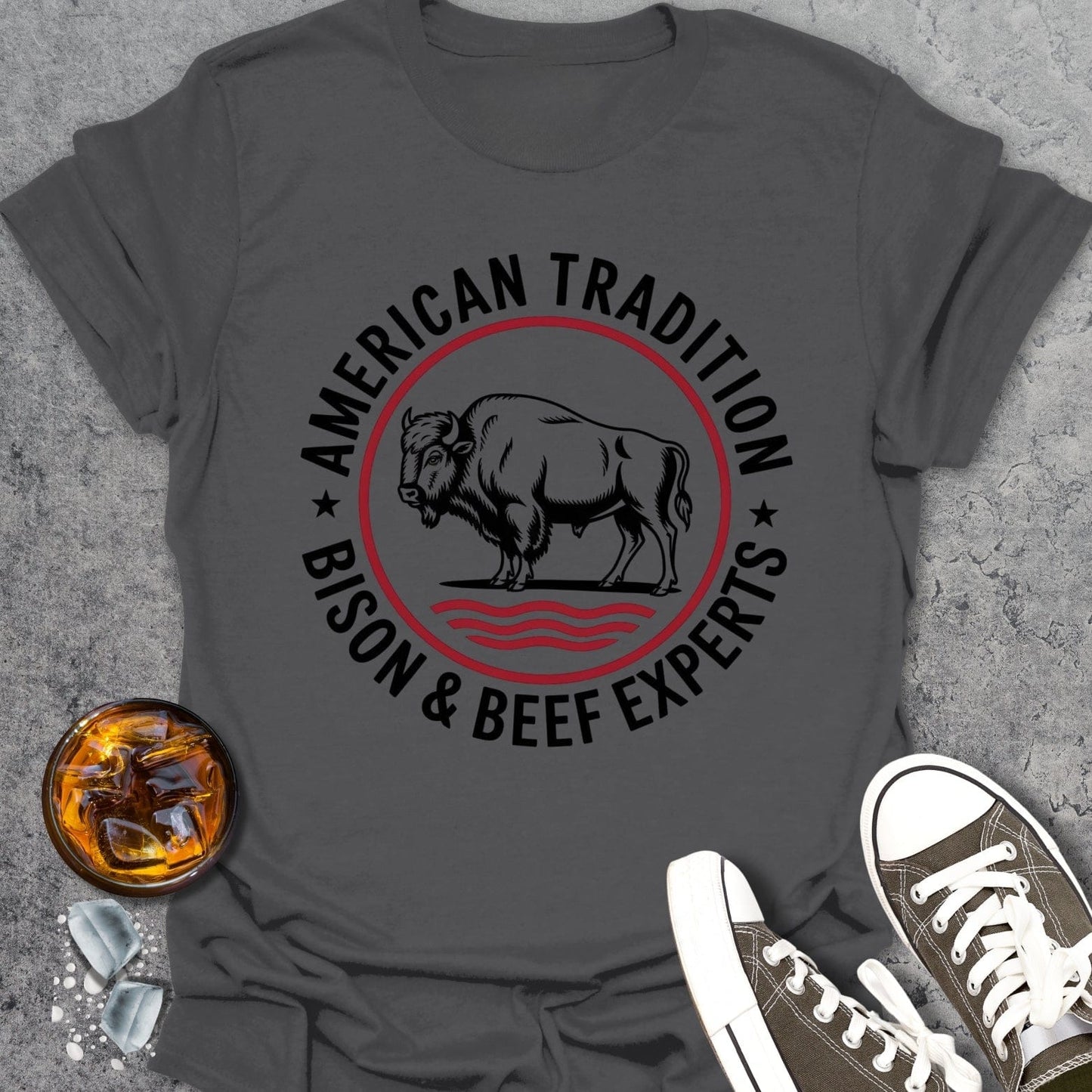 American Tradition Bison Experts T-Shirt