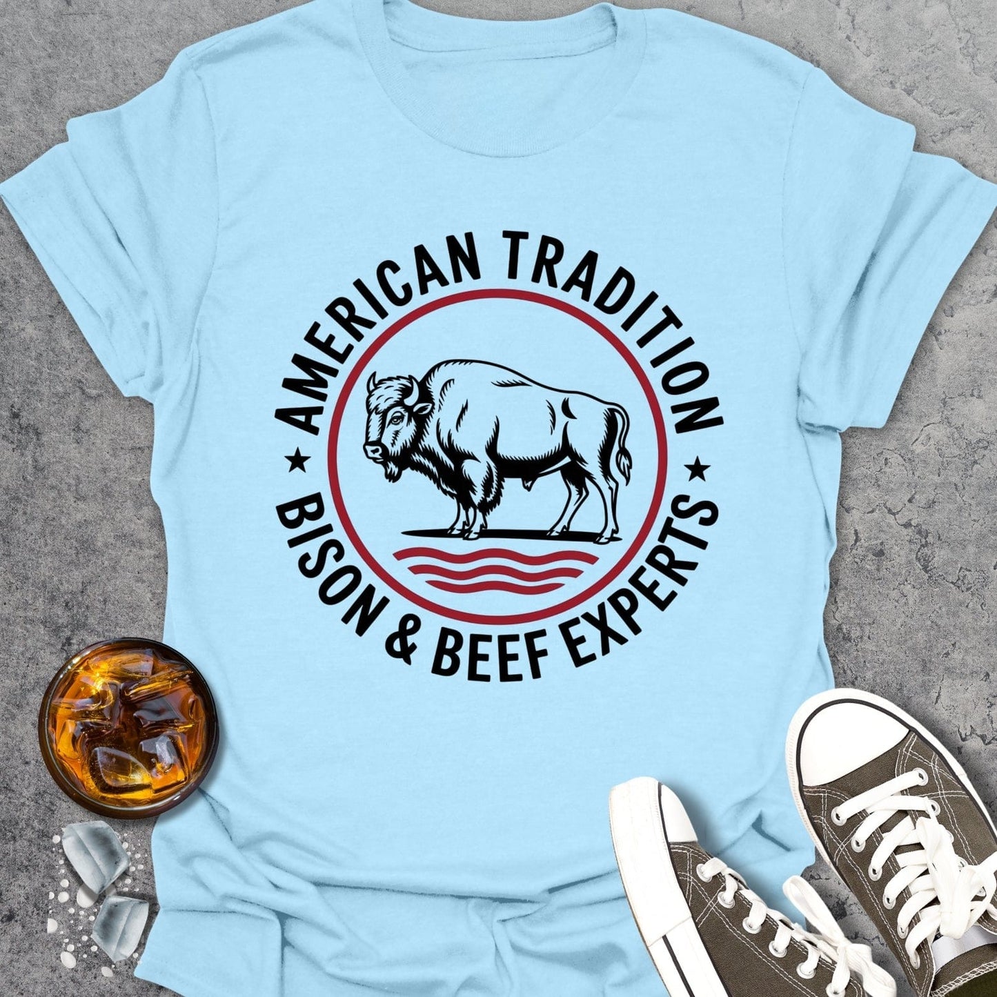 American Tradition Bison Experts T-Shirt
