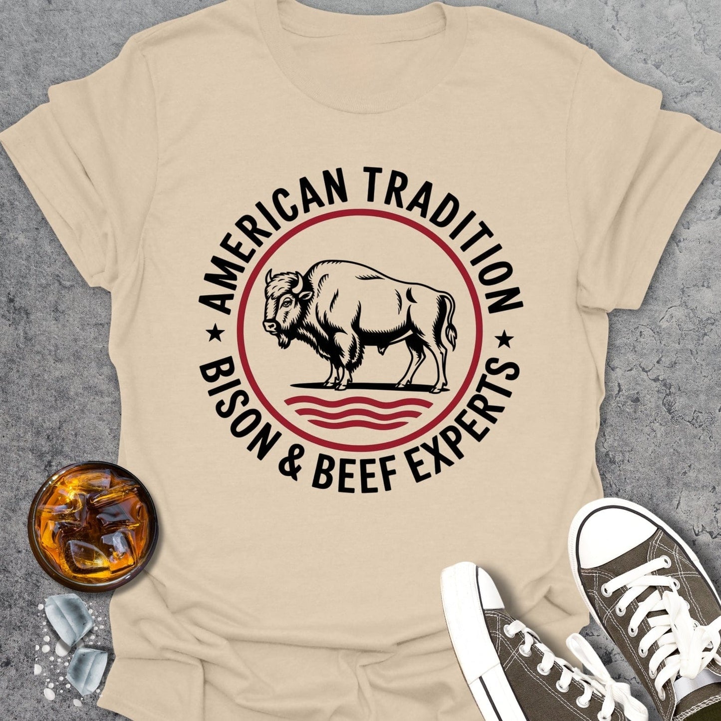 American Tradition Bison Experts T-Shirt
