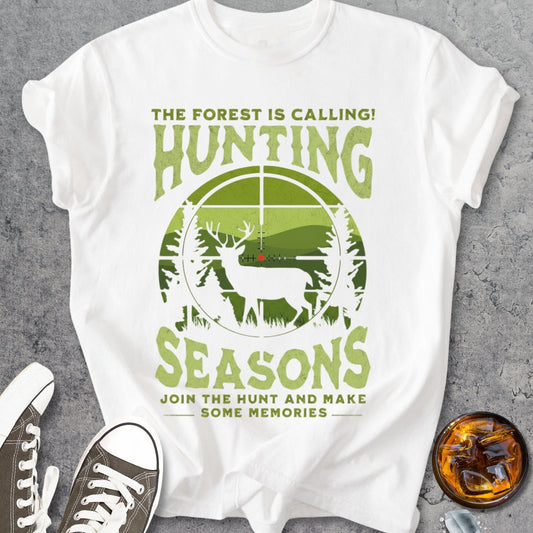 Forest Is Calling Hunting - Vintage Heavyweight Tee