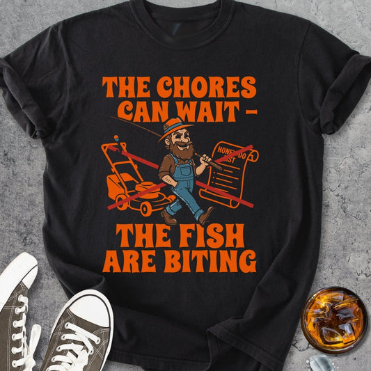 The Chores Can Wait - Vintage Heavyweight Tee
