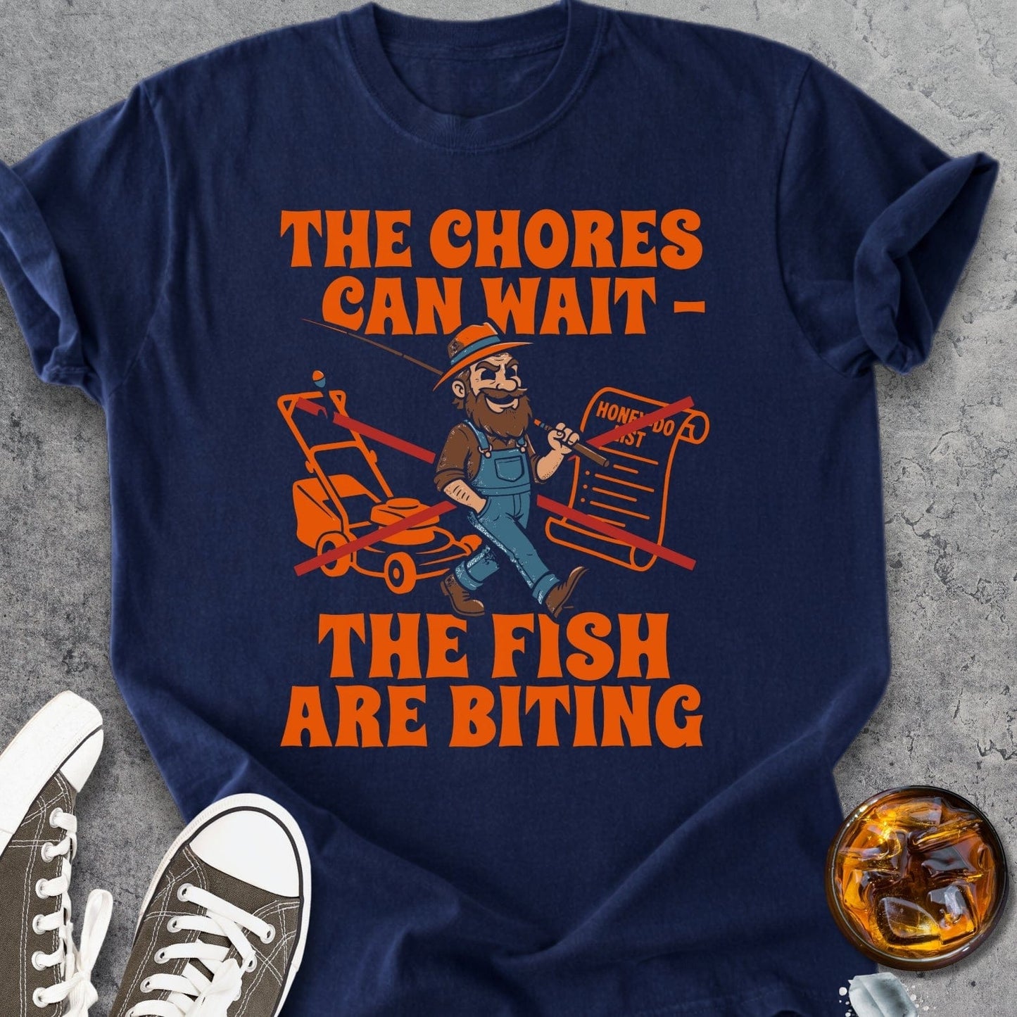 The Chores Can Wait - Vintage Heavyweight Tee