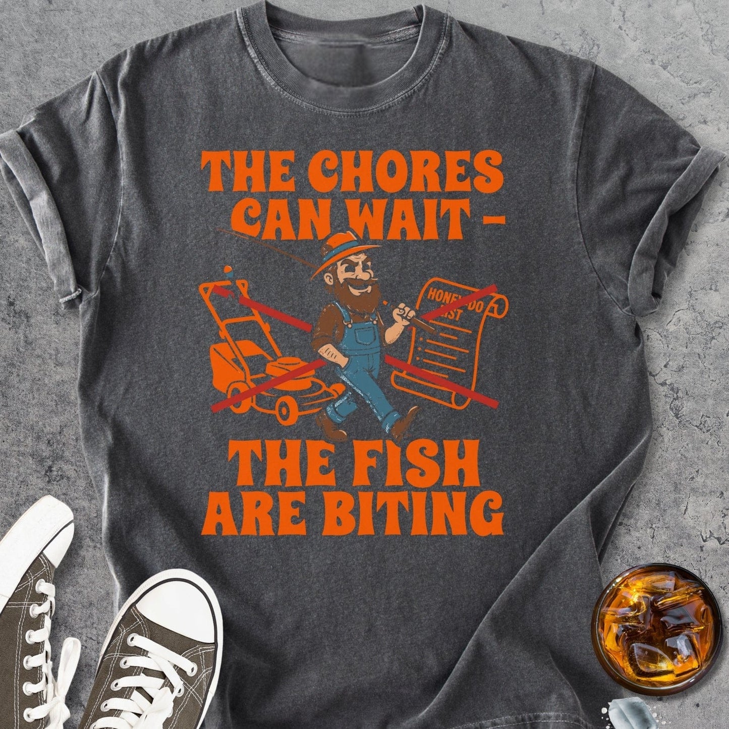 The Chores Can Wait - Vintage Heavyweight Tee