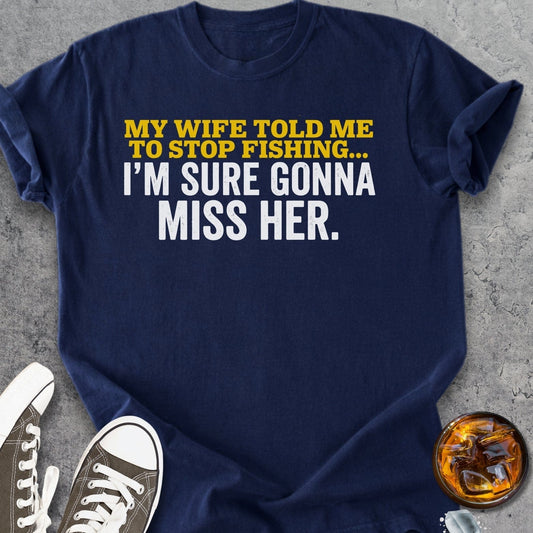 Stop Fishing - Vintage Heavyweight Tee