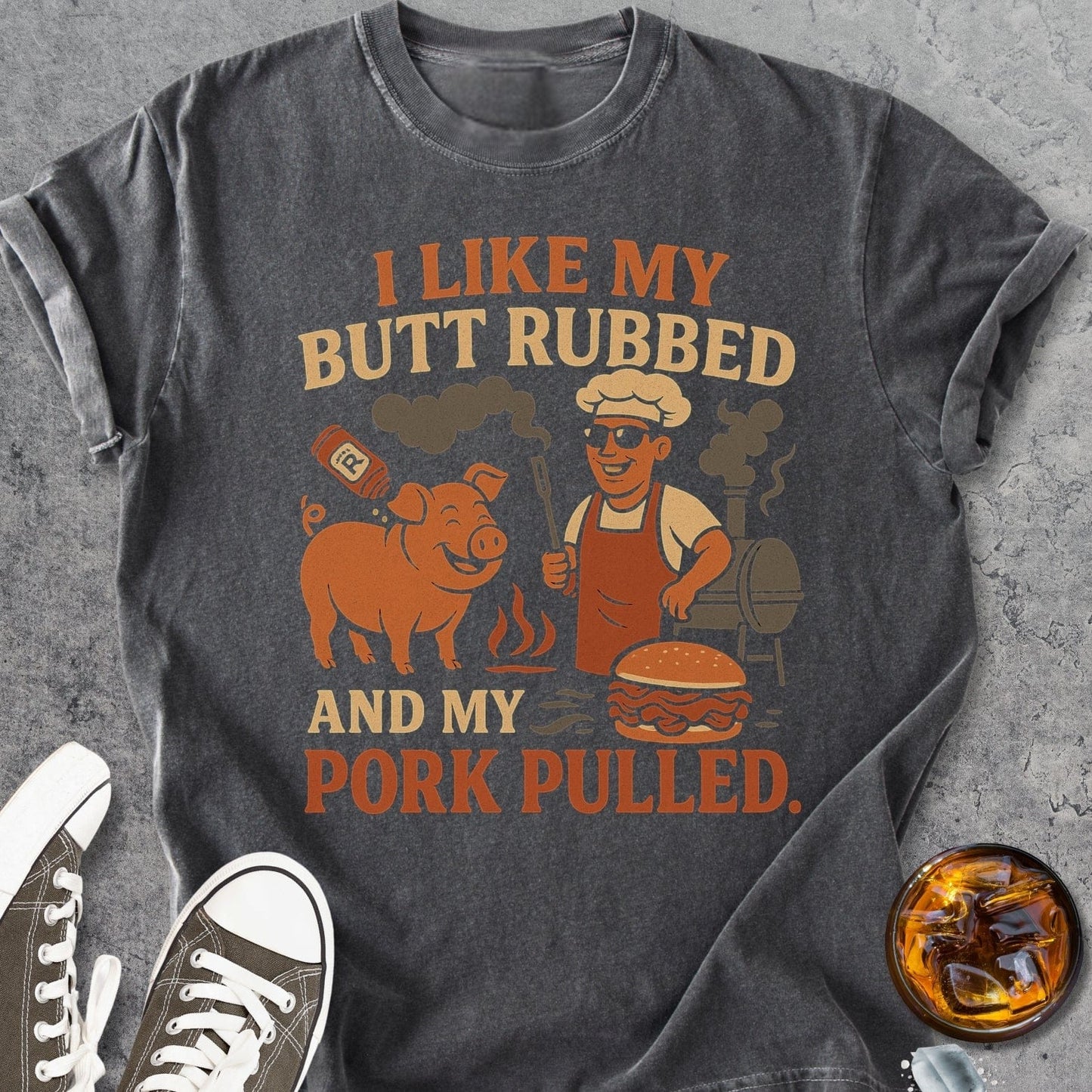 I Like My Butt... - Vintage Heavyweight Tee