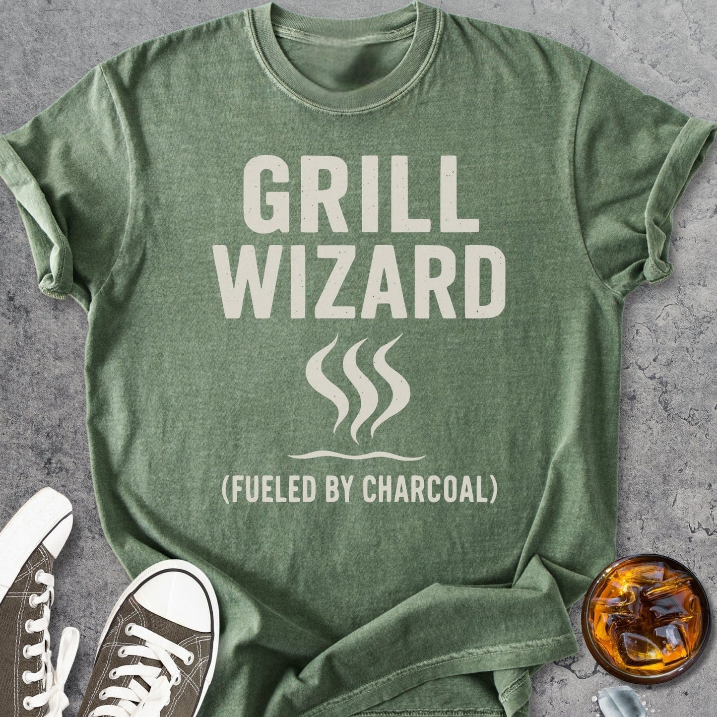 Grill Wizard - Vintage Heavyweight Tee