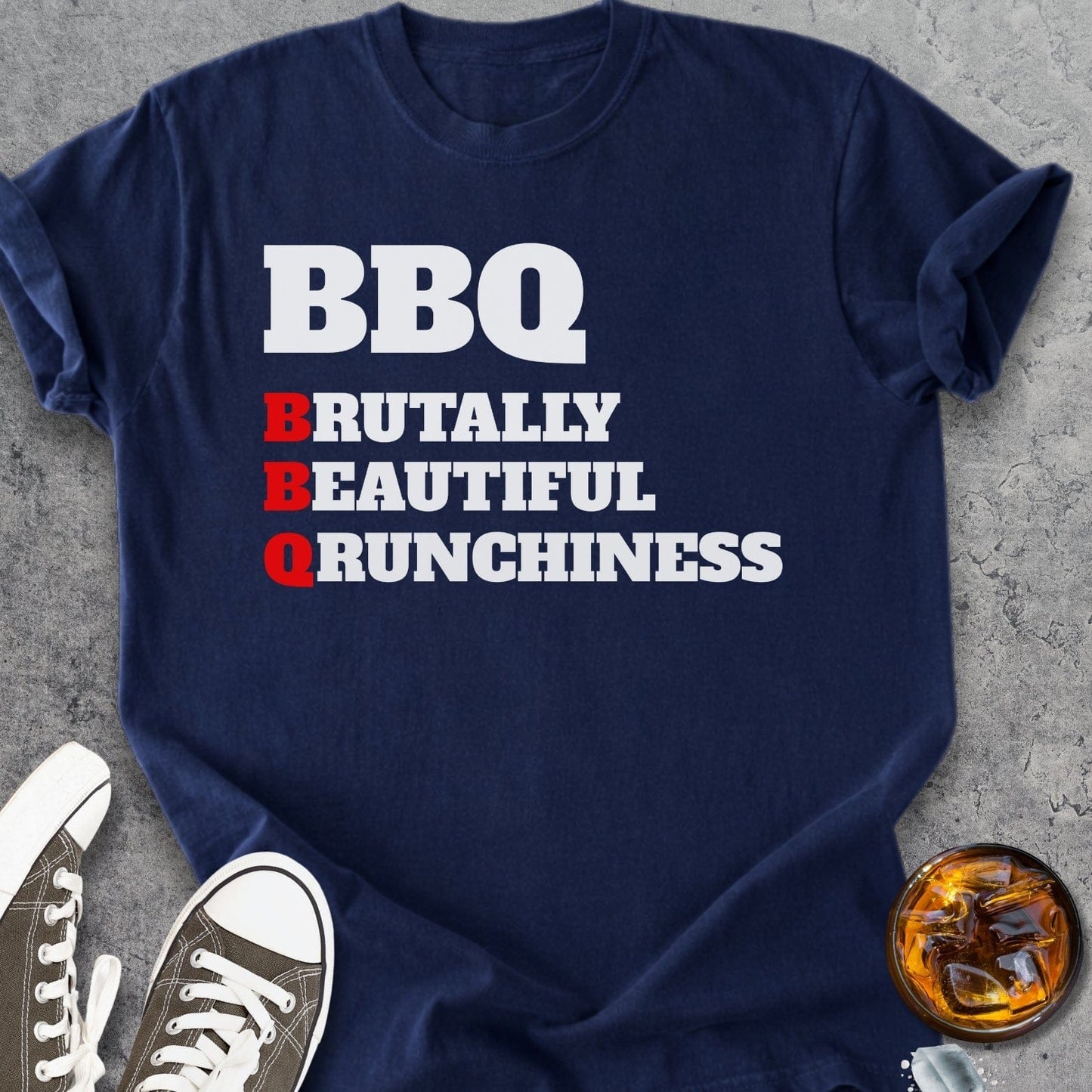 Brutally Beautiful Qrunchiness - Vintage Heavyweight Tee