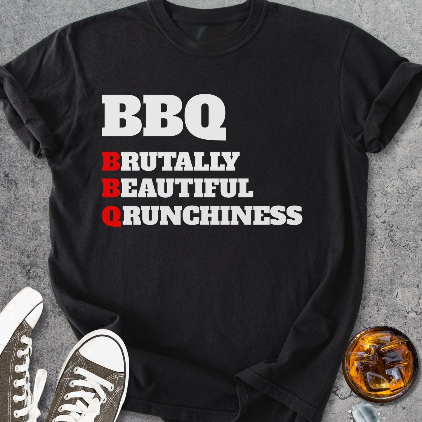 Brutally Beautiful Qrunchiness - Vintage Heavyweight Tee