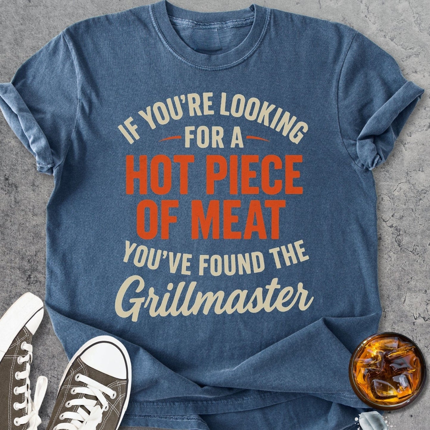 Hot Piece Of Meat - Vintage Heavyweight Tee