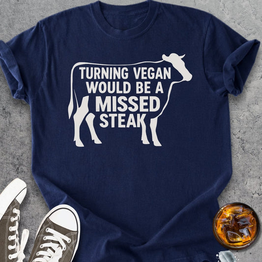 Missed Steak - Vintage Heavyweight Tee