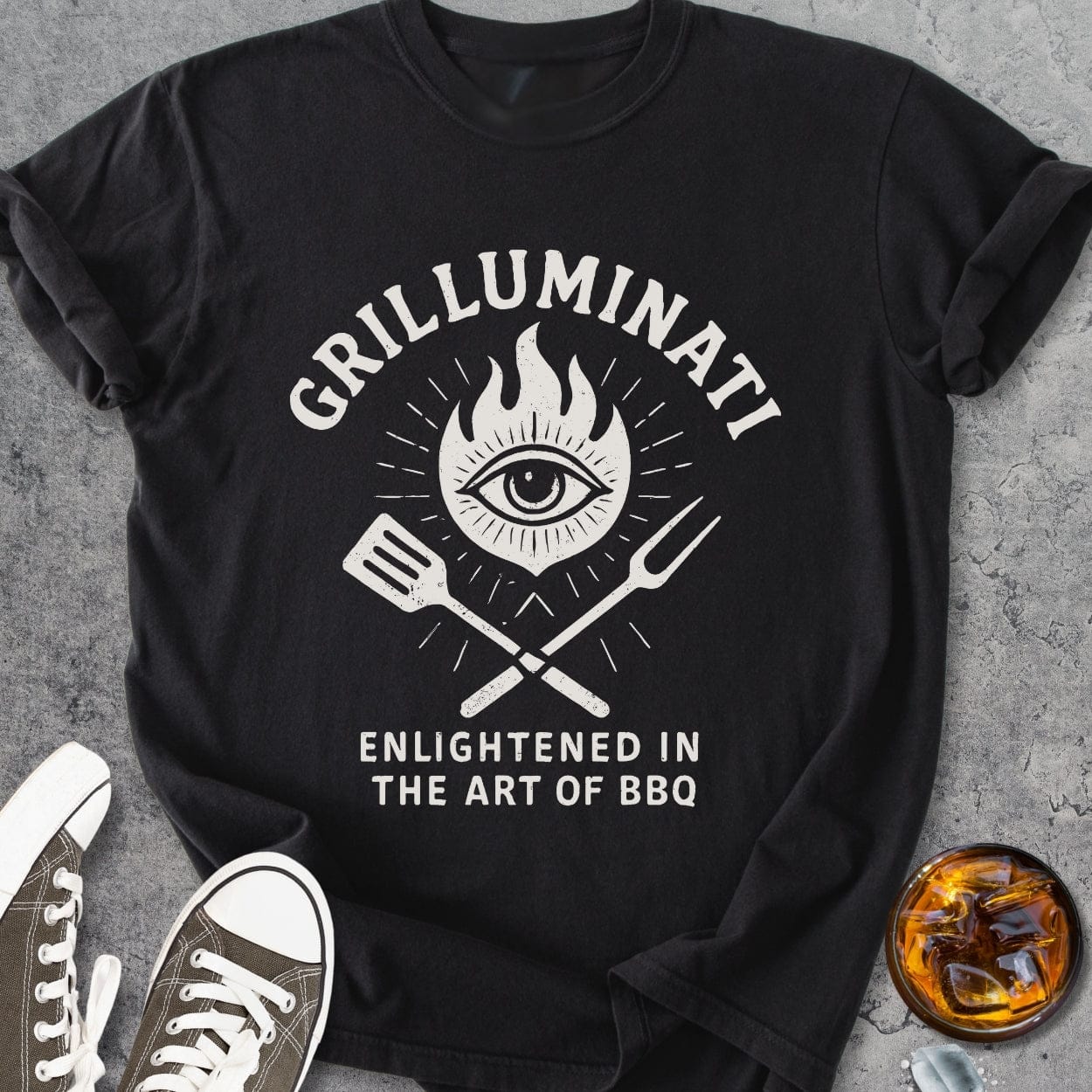 Grilluminati - Vintage Heavyweight Tee