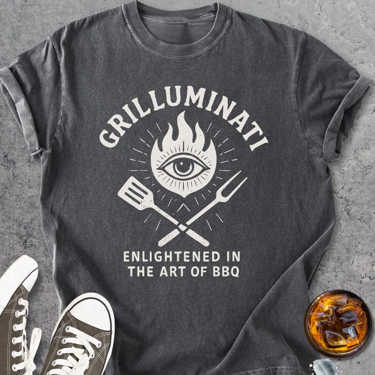 Grilluminati - Vintage Heavyweight Tee