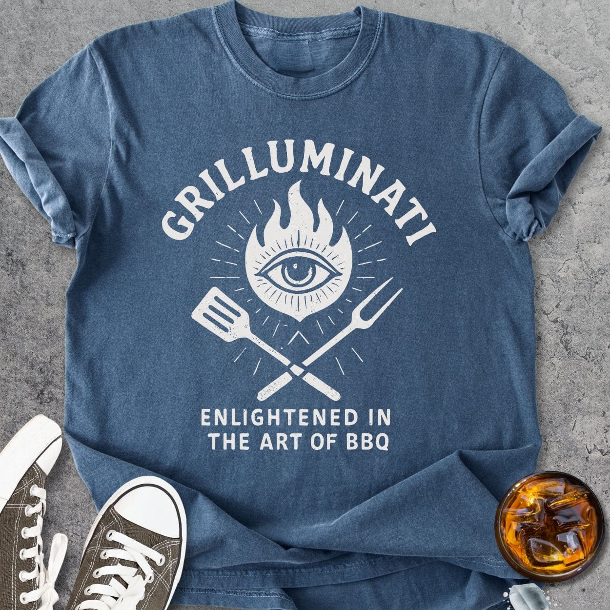 Grilluminati - Vintage Heavyweight Tee