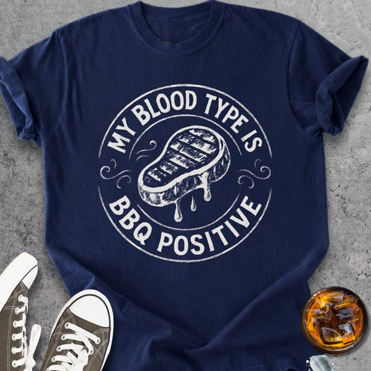 Blood Type BBQ - Vintage Heavyweight Tee