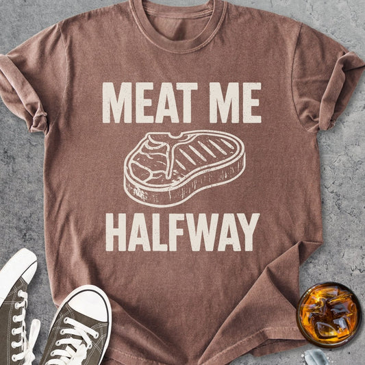 Meat Me Halfway - Vintage Heavyweight Tee
