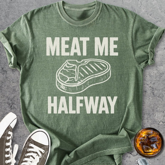 Meat Me Halfway - Vintage Heavyweight Tee