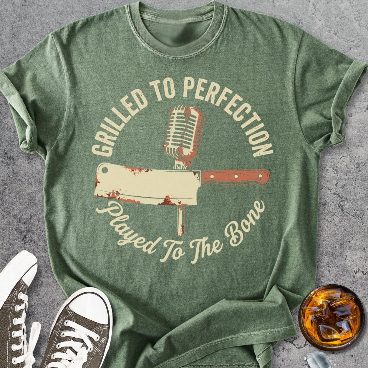 Grilled To Perfection - Vintage Heavyweight Tee