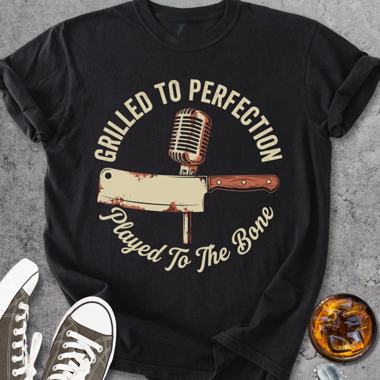 Grilled To Perfection - Vintage Heavyweight Tee