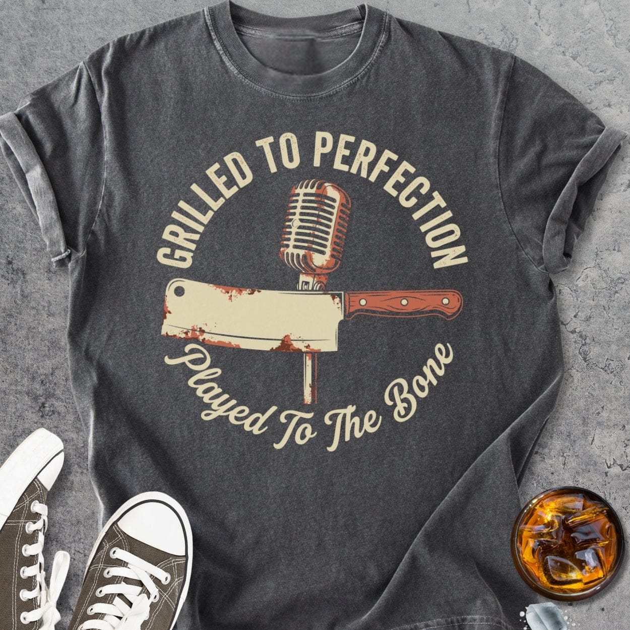 Grilled To Perfection - Vintage Heavyweight Tee