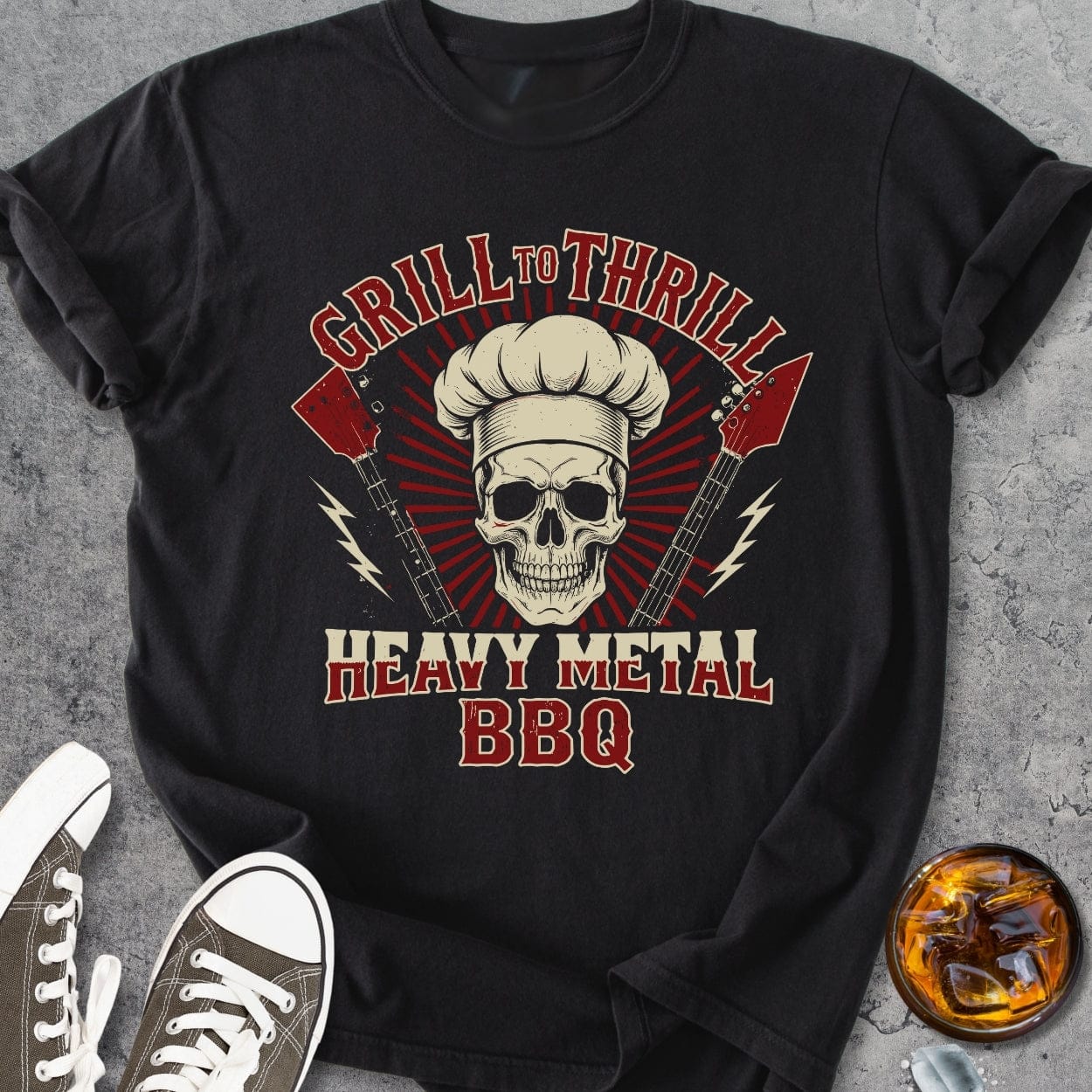 Heavy Metal BBQ - Vintage Heavyweight Tee