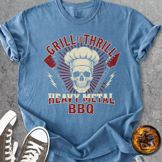 Heavy Metal BBQ - Vintage Heavyweight Tee