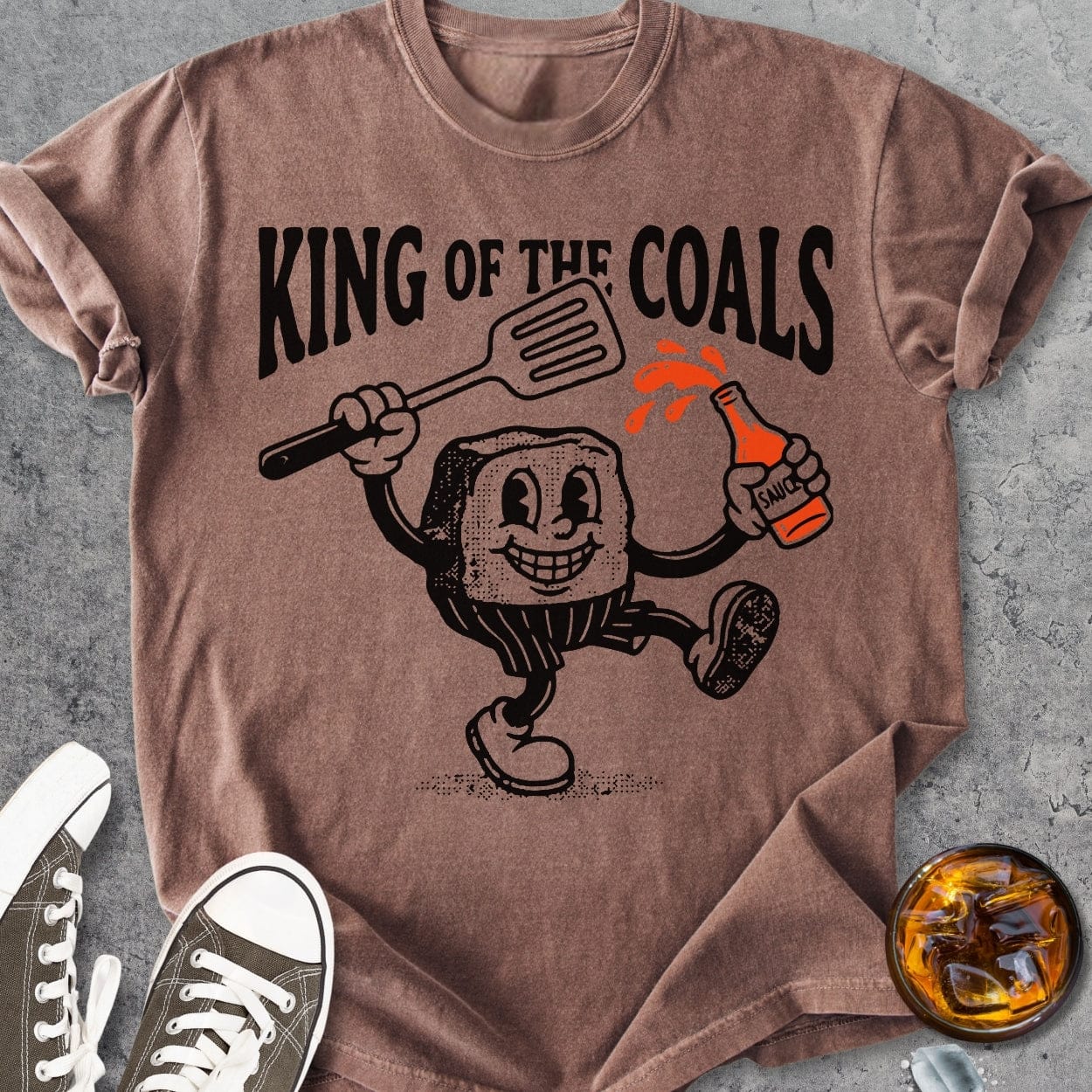 King Of The Coals - Vintage Heavyweight Tee