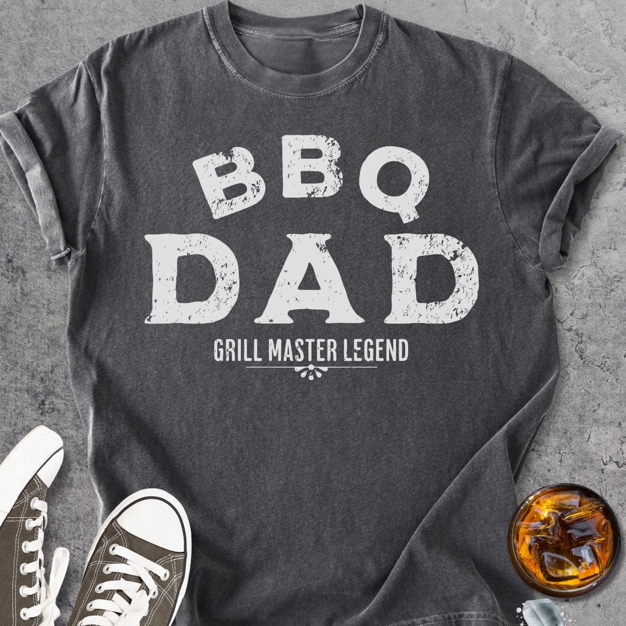 BBQ Dad - Vintage Heavyweight Tee