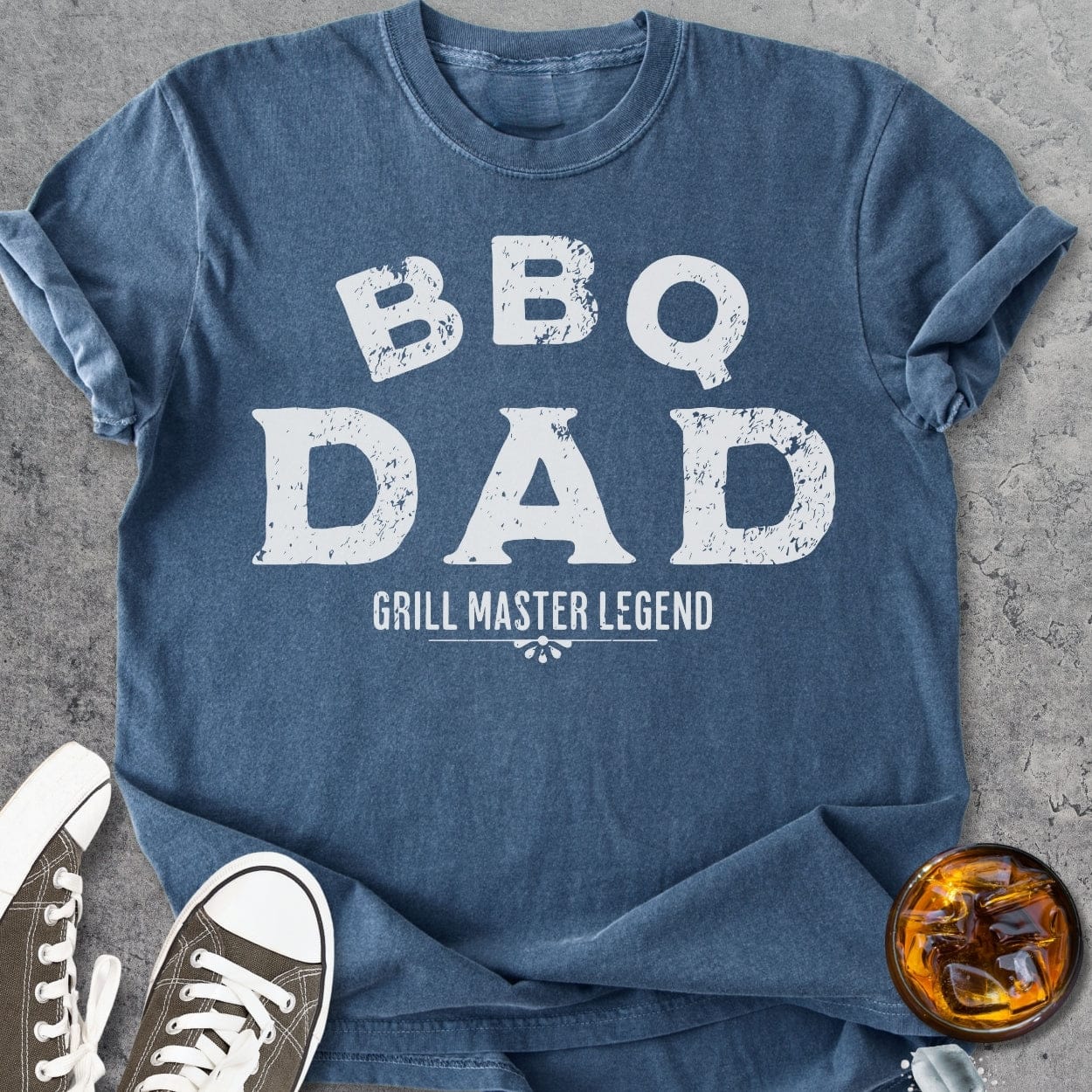BBQ Dad - Vintage Heavyweight Tee