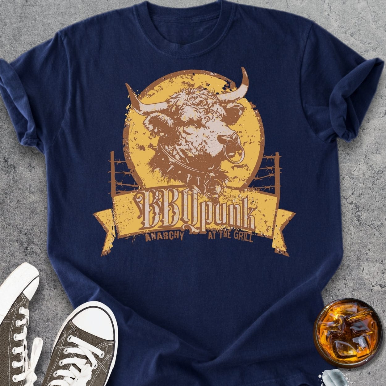Smoke Punk - Vintage Heavyweight Tee