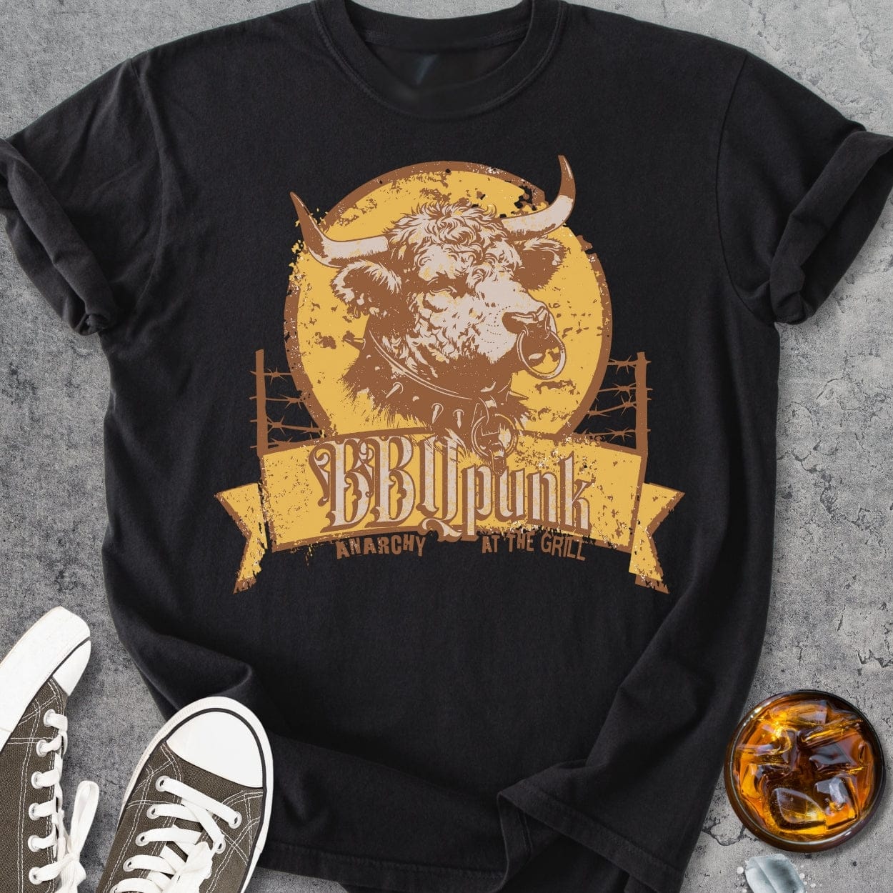 Smoke Punk - Vintage Heavyweight Tee