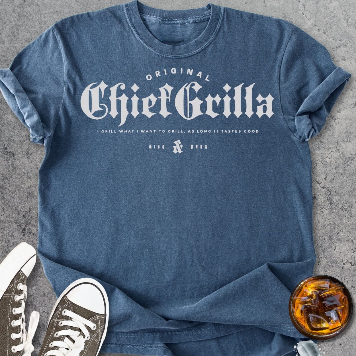 Chief Grilla - Vintage Heavyweight Tee