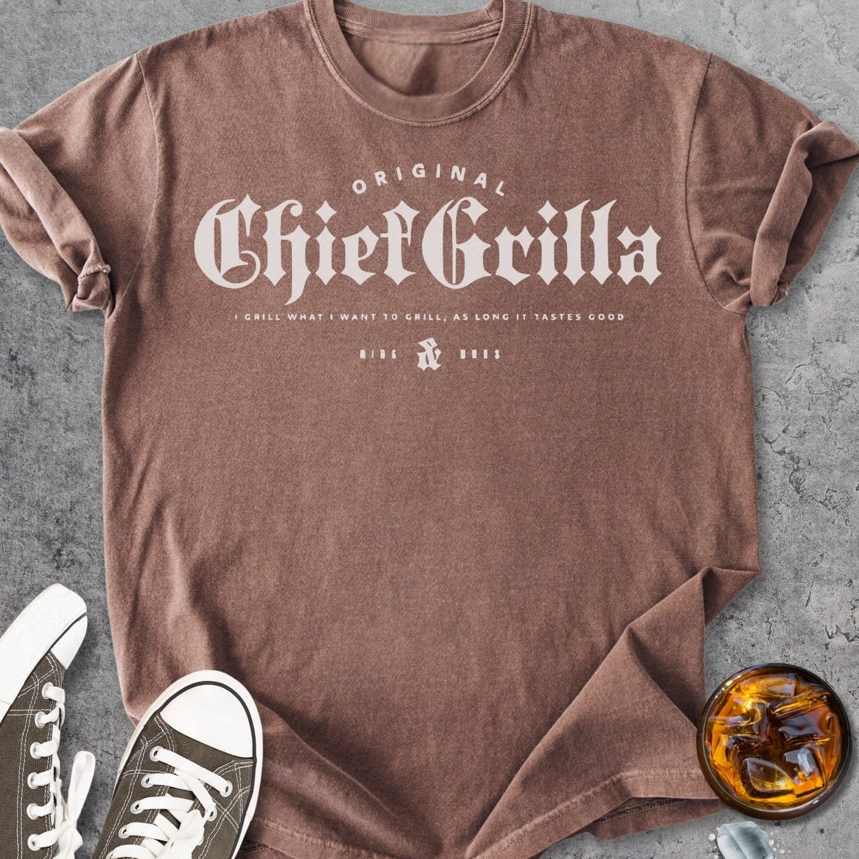 Chief Grilla - Vintage Heavyweight Tee
