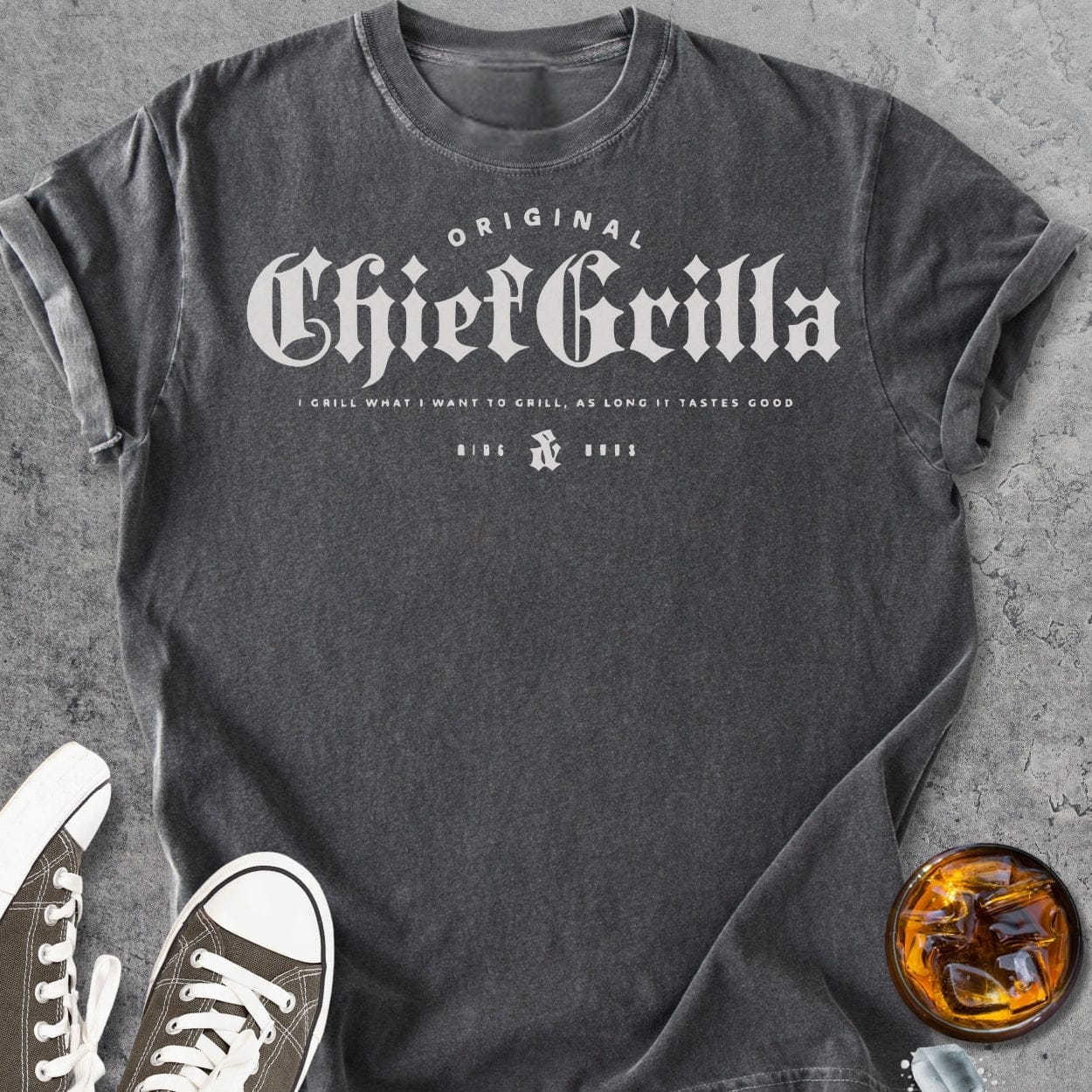 Chief Grilla - Vintage Heavyweight Tee