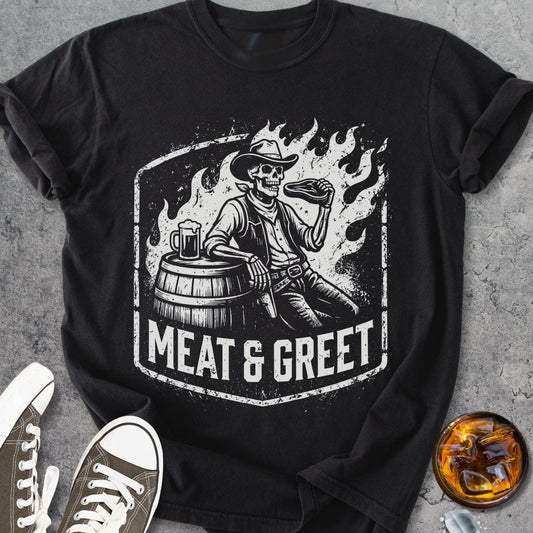 Meat And Greet - Vintage Heavyweight Tee