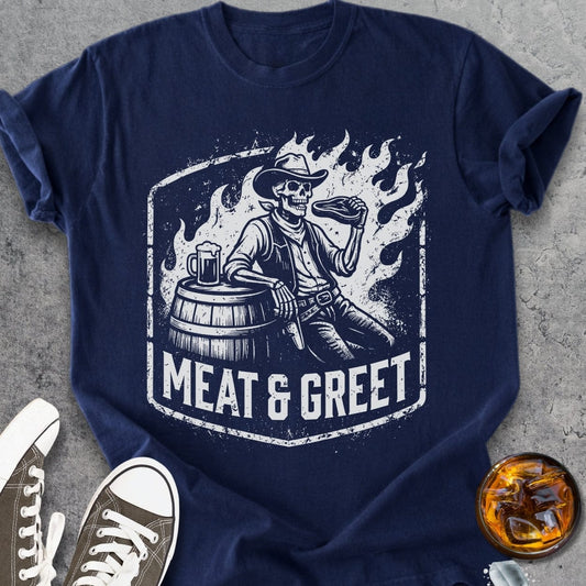 Meat And Greet - Vintage Heavyweight Tee