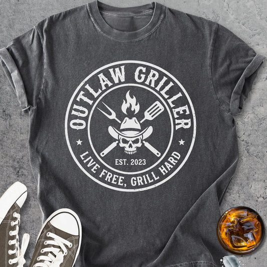 Outlaw Griller - Vintage Heavyweight Tee