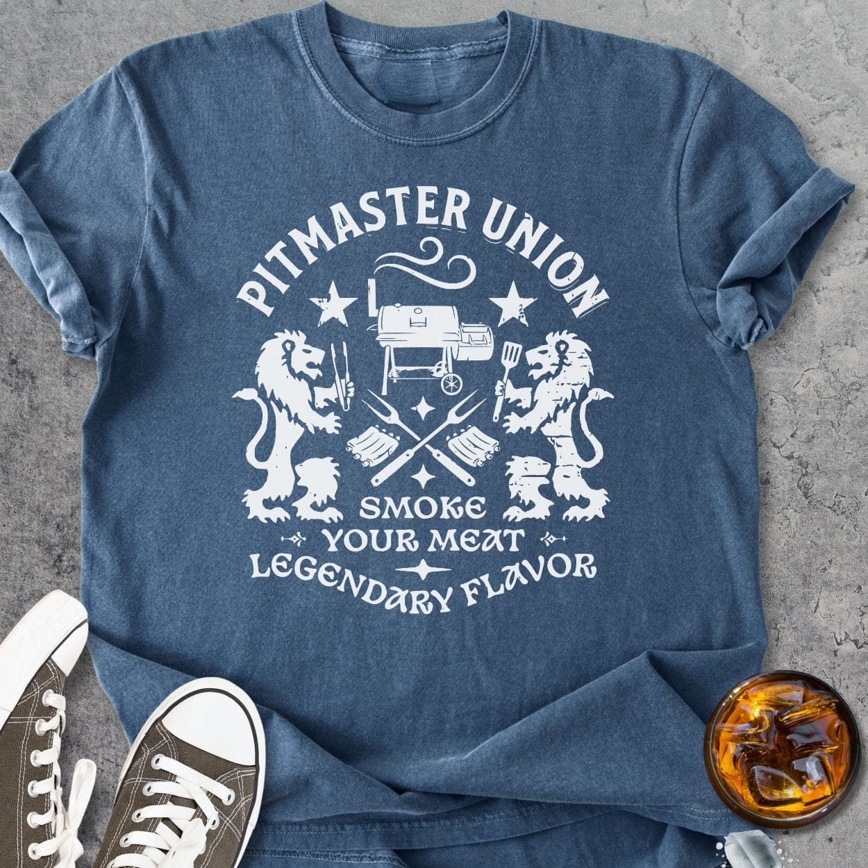 Pitmaster Union - Vintage Heavyweight Tee