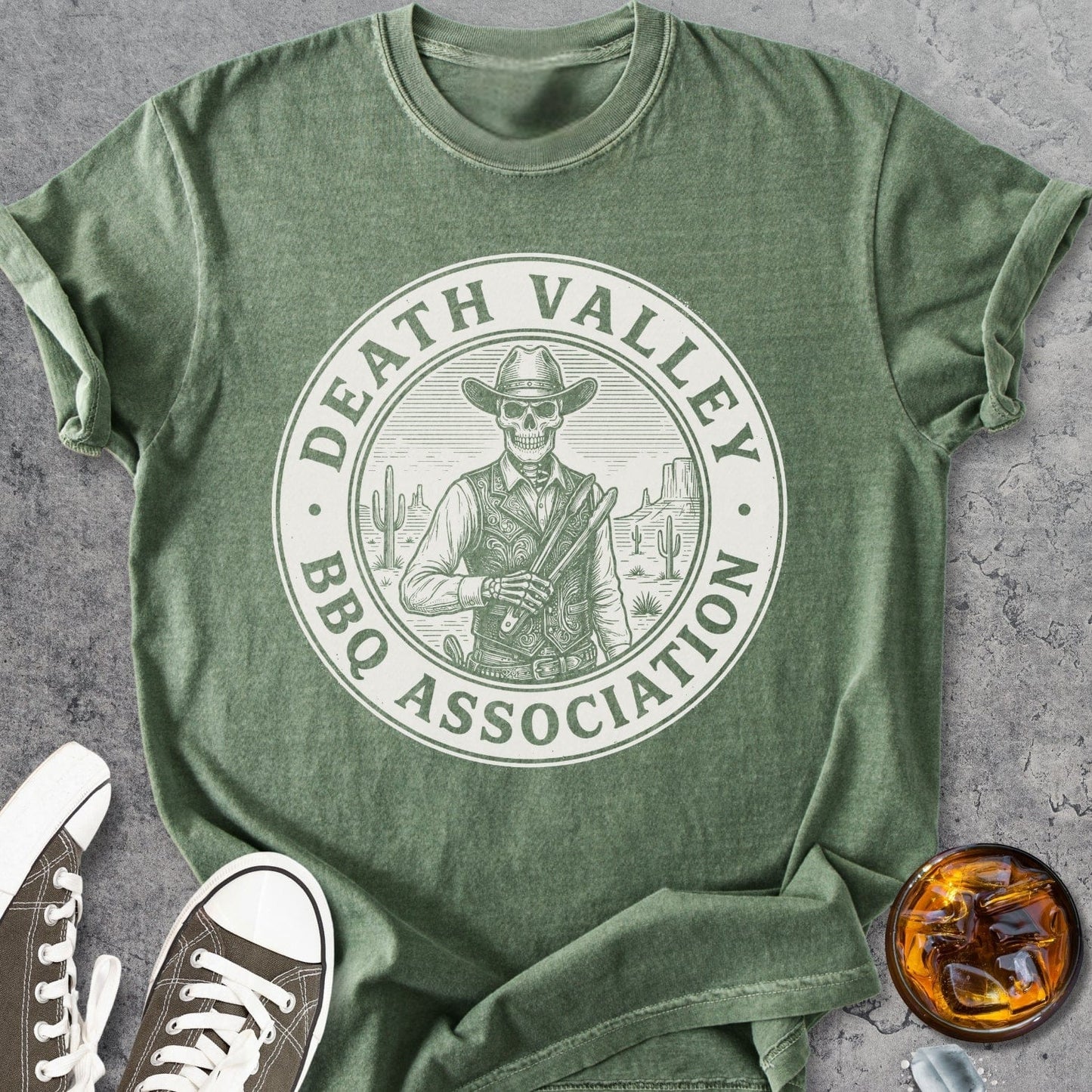 Death Valley BBQ - Vintage Heavyweight Tee