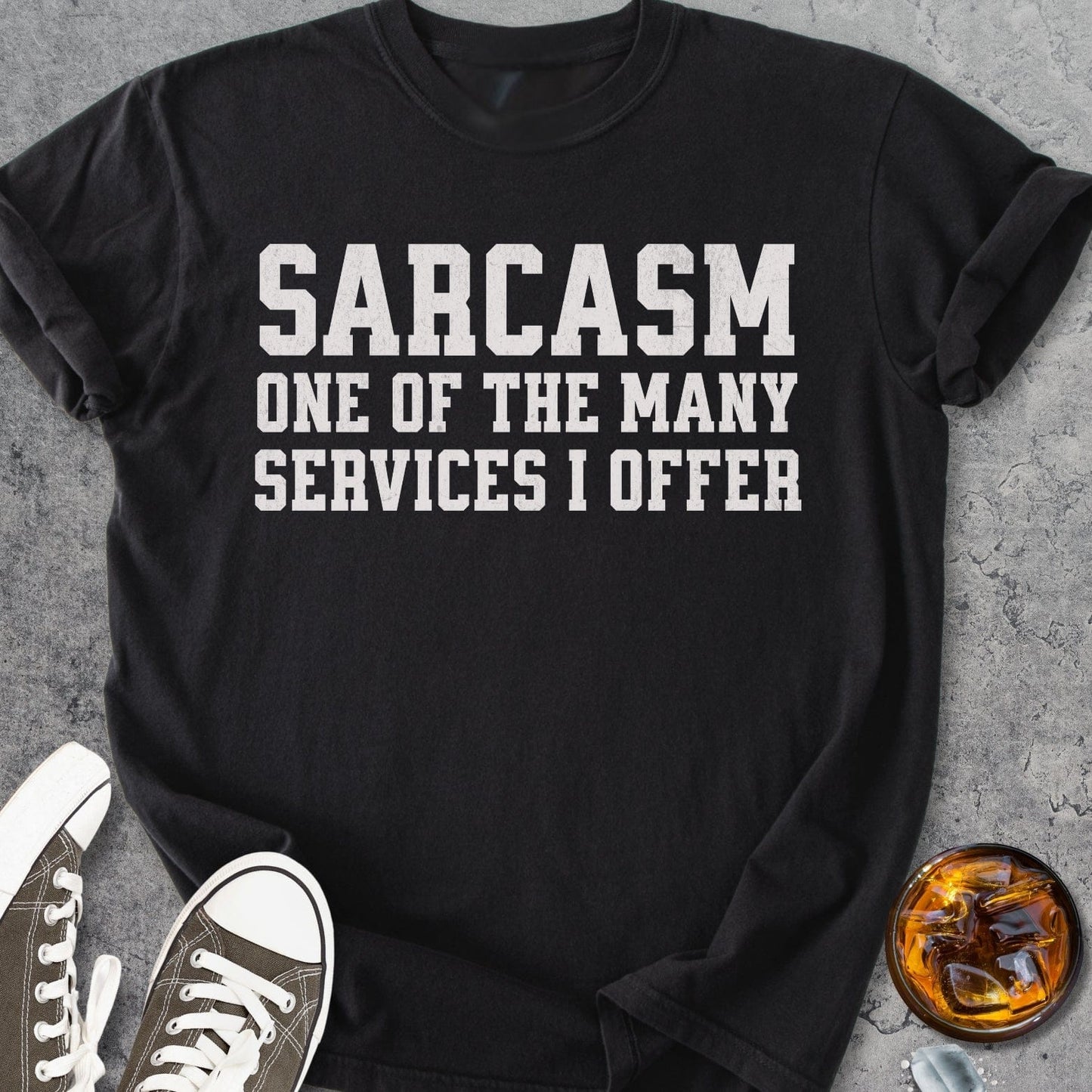 Sarcasm Funny - Vintage Heavyweight Tee