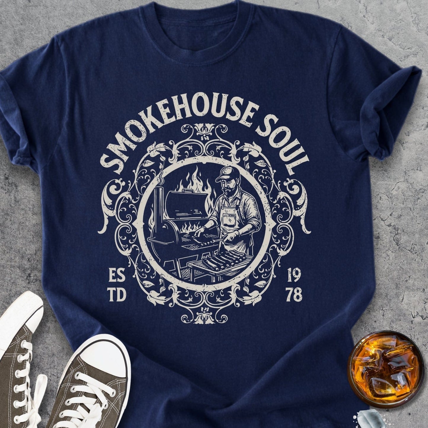 Smokehouse Legend - Vintage Heavyweight Tee