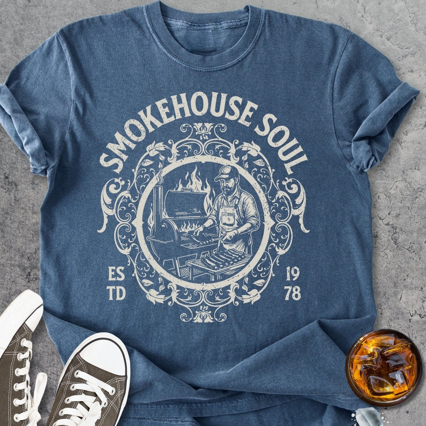 Smokehouse Legend - Vintage Heavyweight Tee