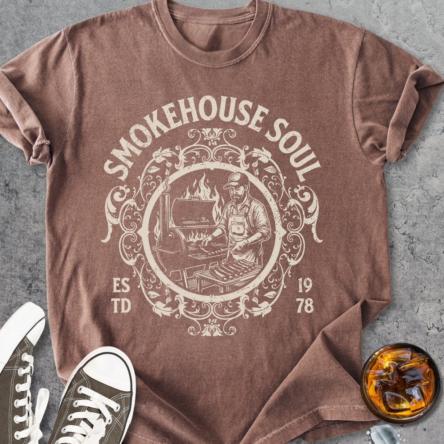 Smokehouse Legend - Vintage Heavyweight Tee