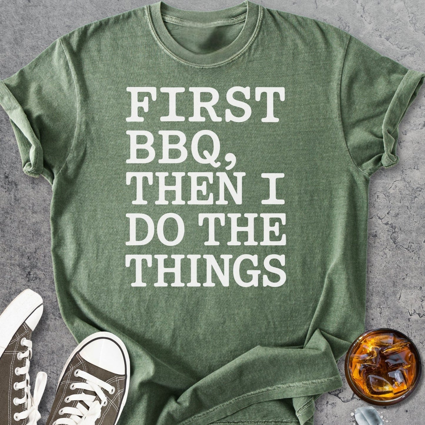 First BBQ - Vintage Heavyweight Tee